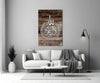 Islamic Art - Calligraphy Glass Wall Art by Insigneart USA