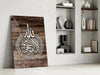 Islamic Art - Calligraphy Glass Wall Art by Insigneart USA