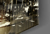 Rainy City Glass Wall Art by Insigneart USA