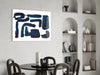 Lines Glass Wall Art by Insigneart USA