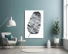 Feather Glass Wall Art by Insigneart USA