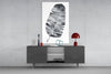 Feather Glass Wall Art by Insigneart USA