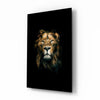 Lion Glass Wall Art by Insigneart USA