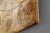 World Map Glass Wall Art by Insigneart USA