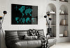 Continents Glass Wall Art by Insigneart USA