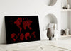Continents Glass Wall Art by Insigneart USA