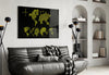 Continents Glass Wall Art by Insigneart USA