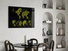 Continents Glass Wall Art by Insigneart USA