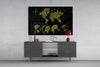 Continents Glass Wall Art by Insigneart USA