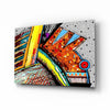 Abstract Chameleon Glass Wall Art by Insigneart USA