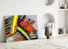 Abstract Chameleon Glass Wall Art by Insigneart USA