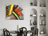 Abstract Chameleon Glass Wall Art by Insigneart USA