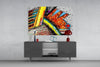 Abstract Chameleon Glass Wall Art by Insigneart USA