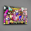Abstract Owl Glass Wall Art by Insigneart USA
