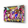 Abstract Owl Glass Wall Art by Insigneart USA