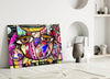 Abstract Owl Glass Wall Art by Insigneart USA