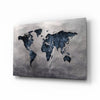 World Map Glass Wall Art by Insigneart USA
