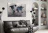 World Map Glass Wall Art by Insigneart USA