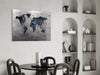 World Map Glass Wall Art by Insigneart USA