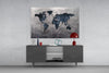 World Map Glass Wall Art by Insigneart USA