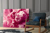 Pink Flower Glass Wall Art by Insigneart USA