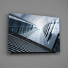 Geometric Structures Glass Wall Art by Insigneart USA