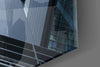 Geometric Structures Glass Wall Art by Insigneart USA