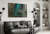 Abstract Colors Glass Wall Art by Insigneart USA