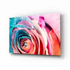 Colored Rose Glass Wall Art by Insigneart USA