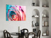 Colored Rose Glass Wall Art by Insigneart USA