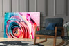 Colored Rose Glass Wall Art by Insigneart USA