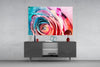 Colored Rose Glass Wall Art by Insigneart USA