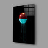 Apple Glass Wall Art by Insigneart USA