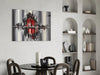 City Reflection Glass Wall Art by Insigneart USA