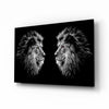 Lion Glass Wall Art by Insigneart USA