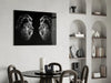 Lion Glass Wall Art by Insigneart USA