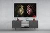 Lion Glass Wall Art by Insigneart USA