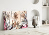 Flowers Glass Wall Art by Insigneart USA