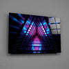 Neon Lights Glass Wall Art by Insigneart USA