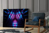Neon Lights Glass Wall Art by Insigneart USA