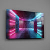 Neon Lights Glass Wall Art by Insigneart USA