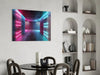 Neon Lights Glass Wall Art by Insigneart USA