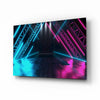 Neon Lights Glass Wall Art by Insigneart USA