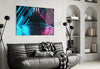 Neon Lights Glass Wall Art by Insigneart USA