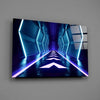 Neon Lights Glass Wall Art by Insigneart USA