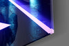 Neon Lights Glass Wall Art by Insigneart USA