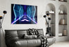 Neon Lights Glass Wall Art by Insigneart USA