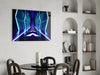 Neon Lights Glass Wall Art by Insigneart USA