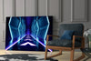 Neon Lights Glass Wall Art by Insigneart USA