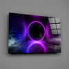 Neon Lights Glass Wall Art by Insigneart USA
